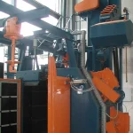 HC-1200 – Дробеструйна машина с Y-образна транспортна система