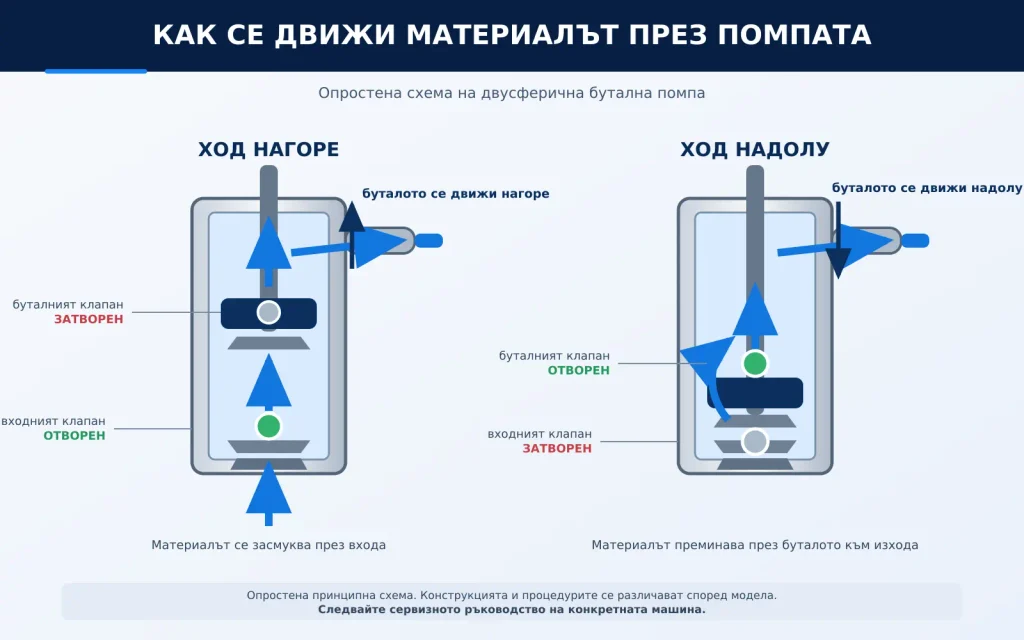 Поддръжка на машини Graco: кога е необходим сервиз и ремонт? 3 dvizhenie material pompa graco schema